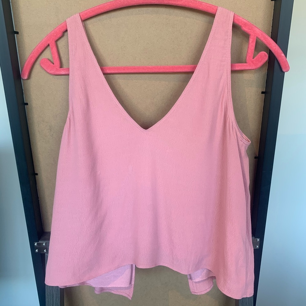 Aritzia pink blouse XXS
